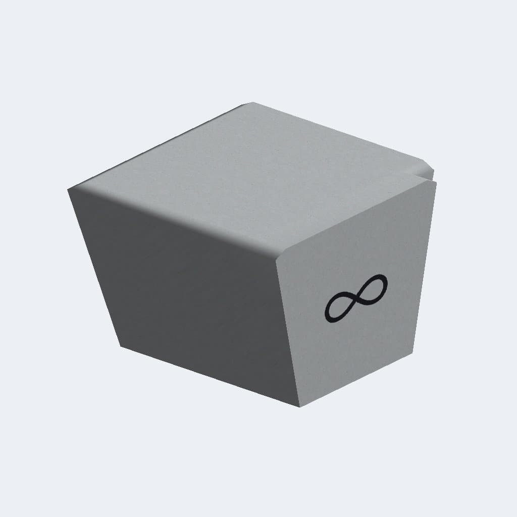 Reboot Concrete Bench Corner 90