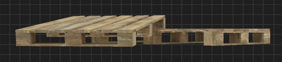 Wooden Pallets (Construction Site)