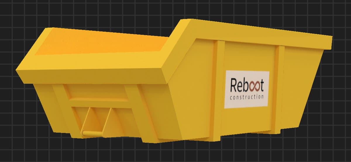 Debris Container Yellow (Empty)
