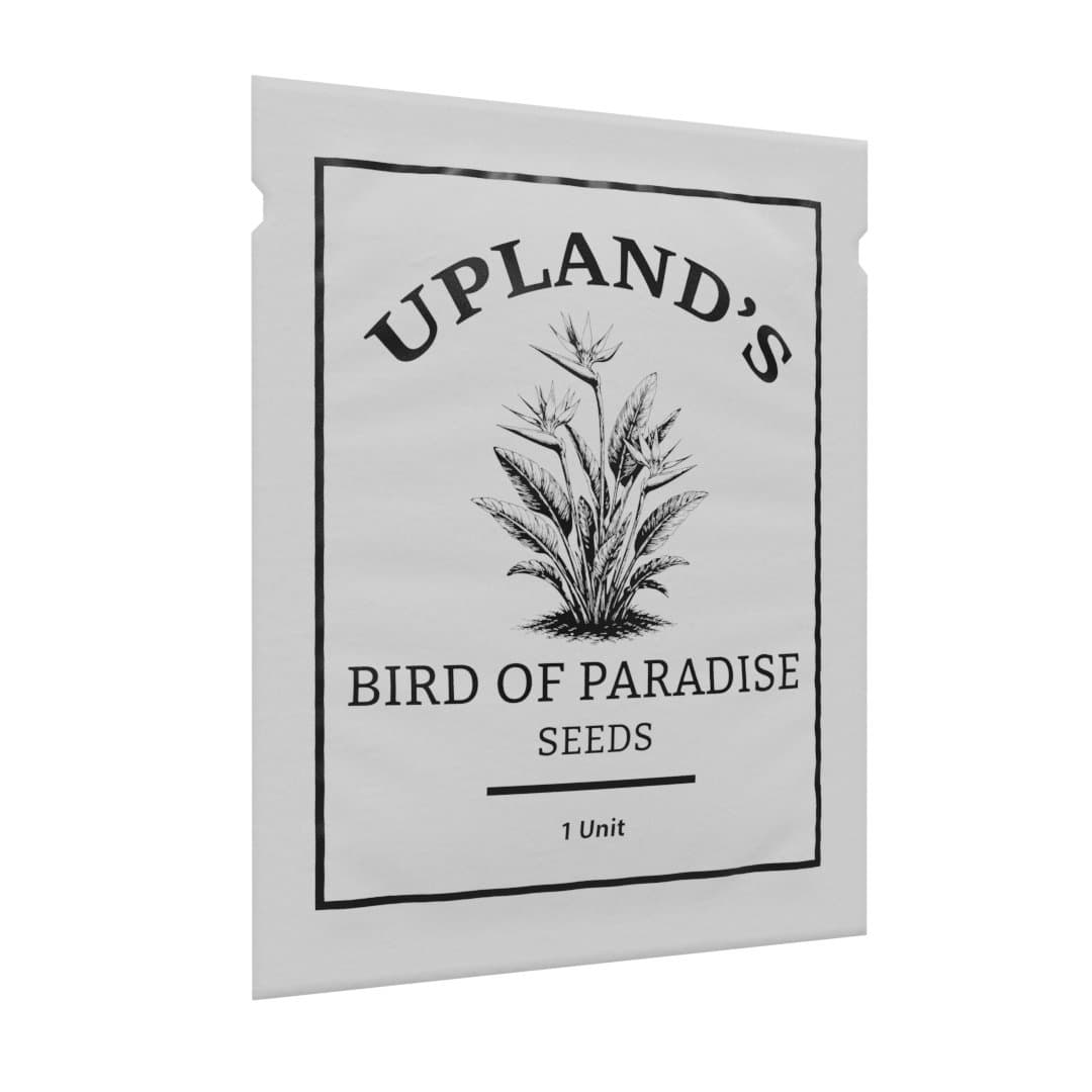Bird of paradise seed packet