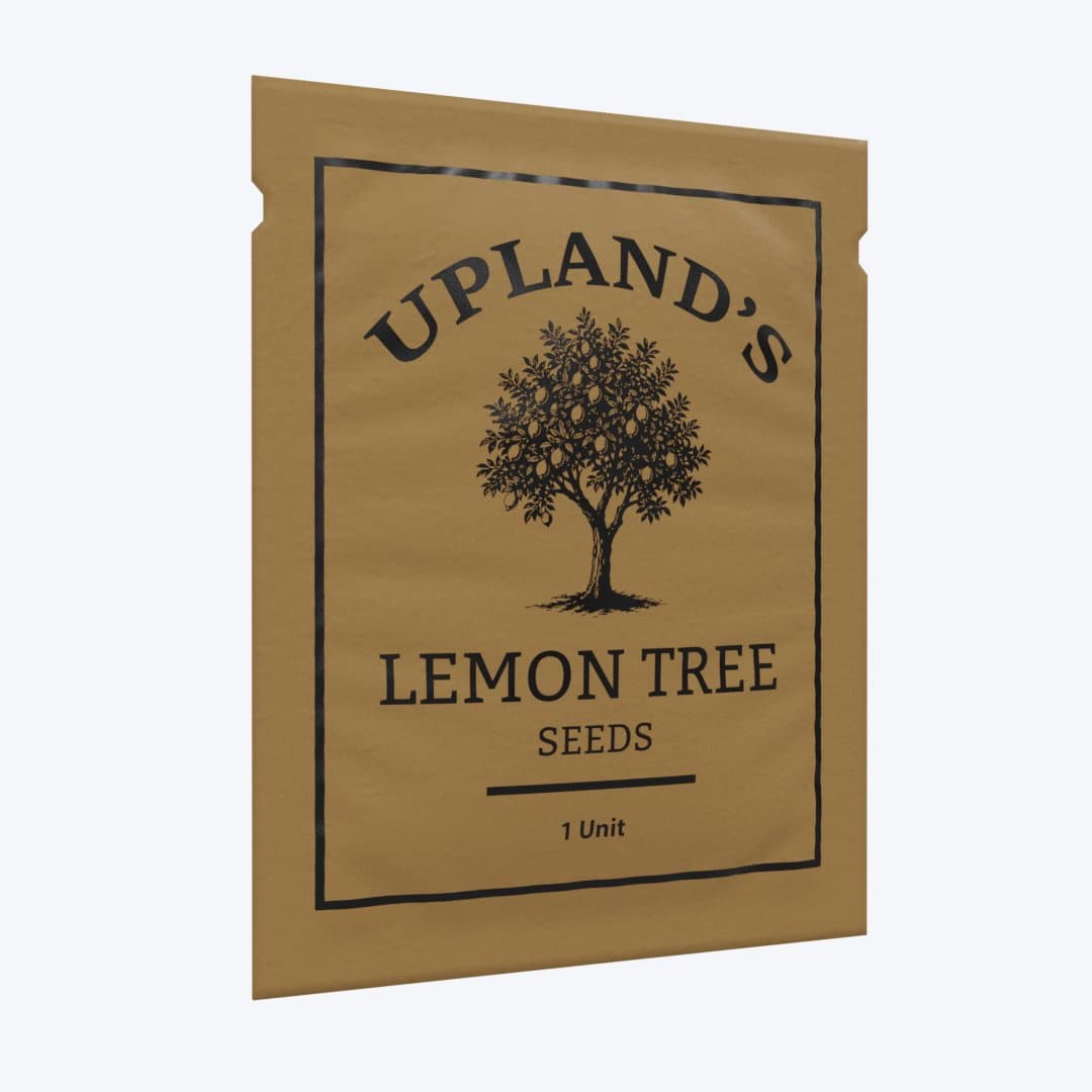 Lemon tree seed packet