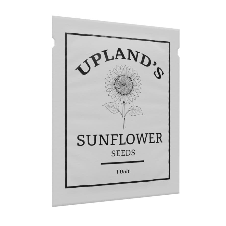 Sunflower seed packet